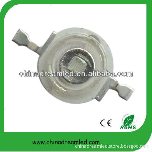 2016 China Hot Porducts 3W Green led high power LED with Genesis Photonics 45mil chip 3W Green led
